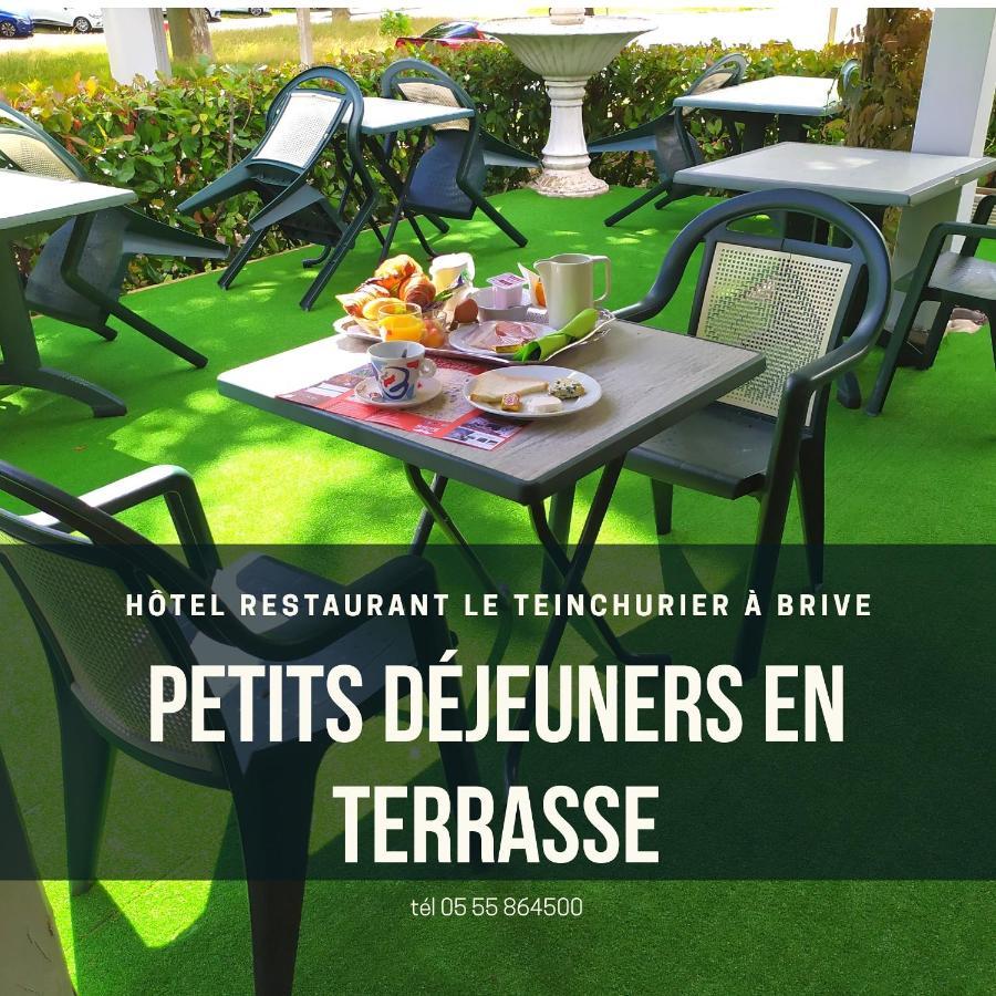Logis Hotel Noemys Brive - Restaurant Le Teinchurier Luaran gambar